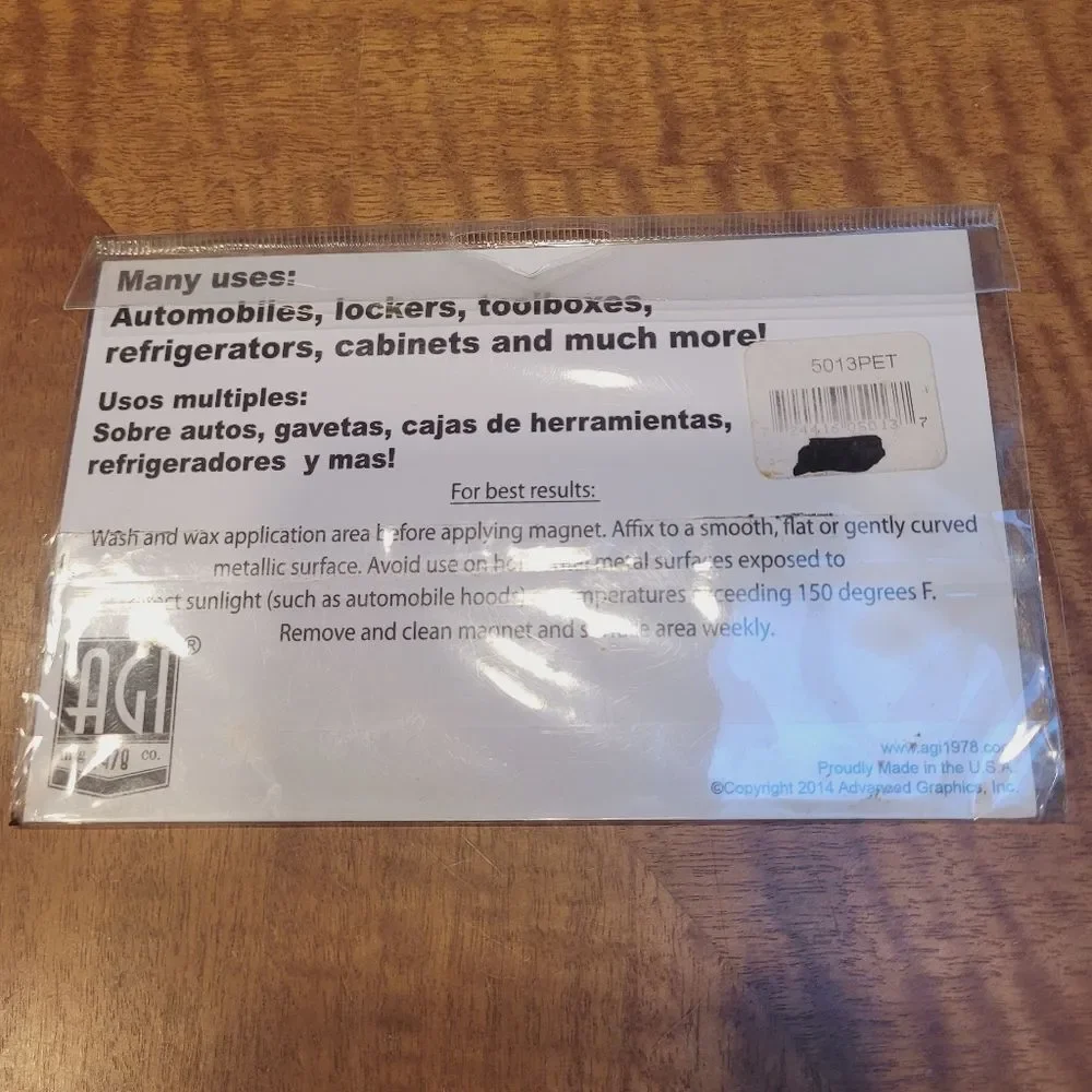 AGI Jack Russell Terrier Dog Magnet New in Package